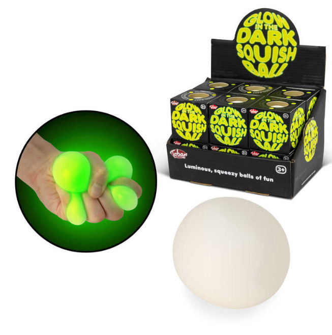 Scrunchems Glow In The Dark Squish Ball